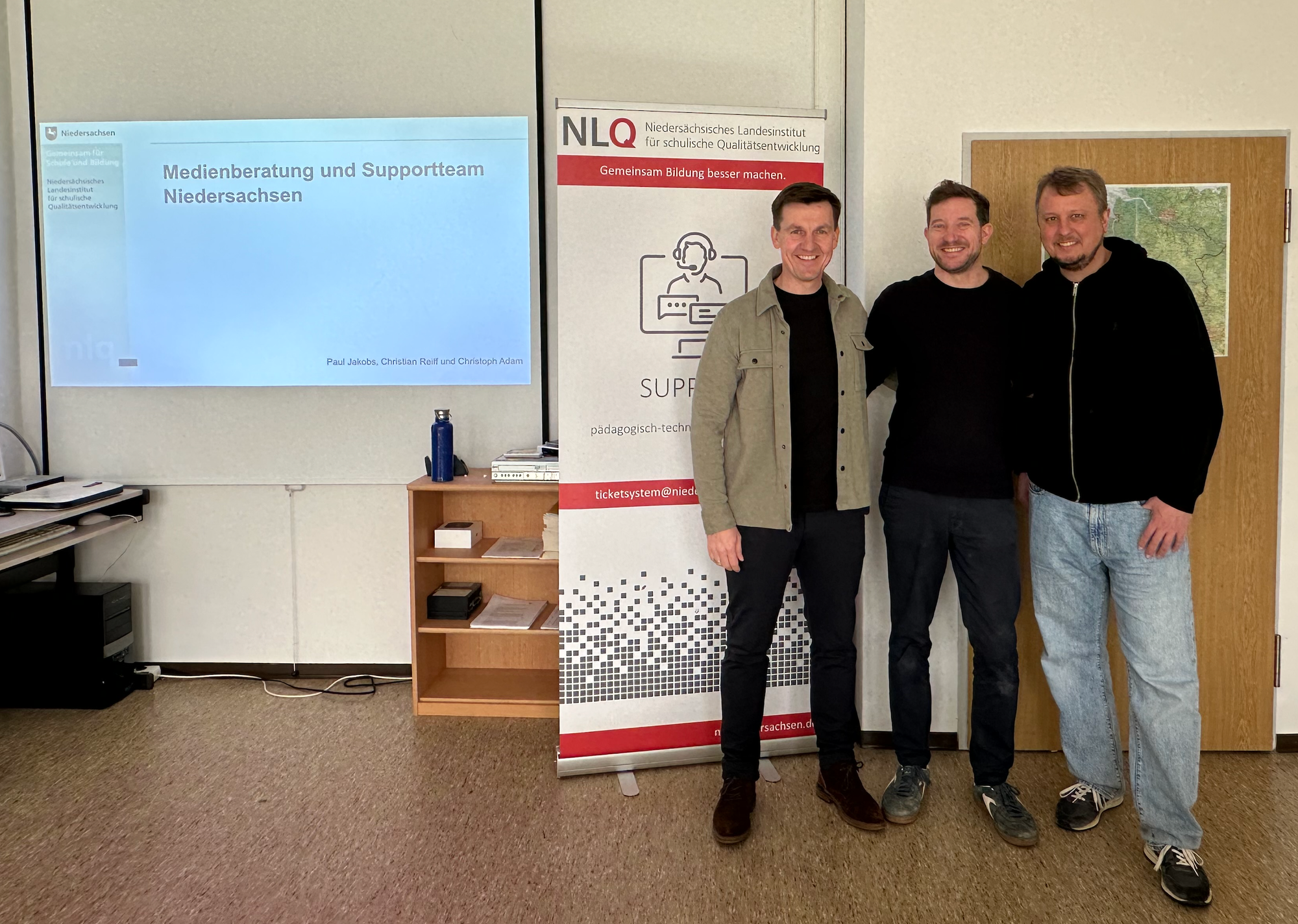 Gemeinsam für digitale Bildung: Supportteam und Medienberatung arbeiten eng zusammen